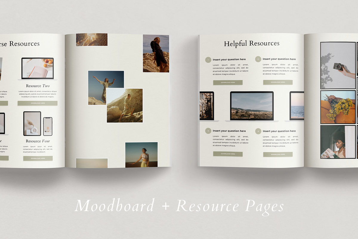 Ebook + Workbook Bundle | CANVA, a Magazine Template by Ralony (Photo 21 of 26)