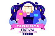 10 Tanabata Festival Illustration, a Seasonal Illustration by denayunebgt (Thumbnail 1 of 4)