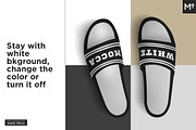 Slide Sandals Mock-up, an Apparel Mockup by Mocca Mockups Store (Thumbnail 8 of 9)