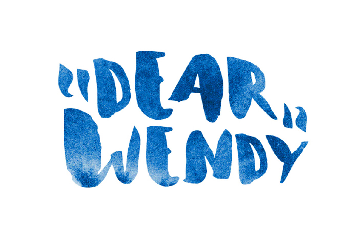 Wendy — Font