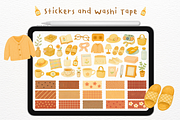 Cozy Spring Goodnotes Stickers, an Illustration by mimimeow (Thumbnail 2 of 3)