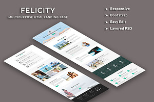 Felicity - Responsive HTML Template