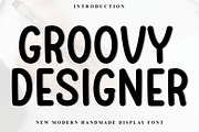 Groovy Designer, a Sans Serif Font by InermediaSTUDIO (Thumbnail 1 of 8)
