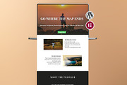 Wanderhaus Travel Blogger Website, a WordPress Template by Templatelabsdesign (Thumbnail 1 of 11)