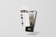 Phone 14 Pro Screen Mockup, an iPhone Mockup by scribrostudio (Thumbnail 4 of 12)