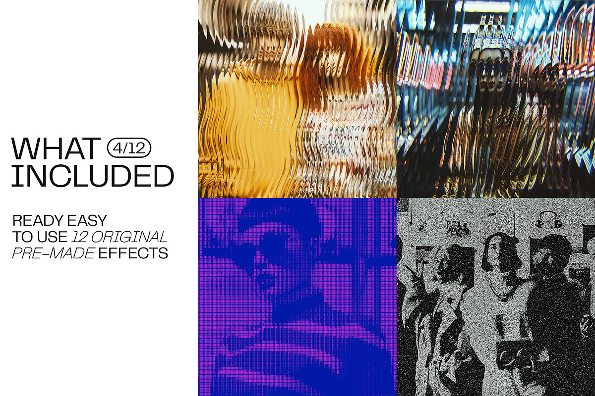 12 Photo Effect Templates, a Layer Style Add-On by iDoodle Studio (Photo 3 of 6)