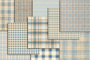 Pastel Plaid Scrapbook Paper Pack, a Pattern Graphic by Area (Thumbnail 2 of 31)