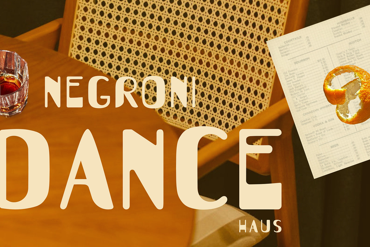 TRE PALME Midcentury Modern Font, a Handwritten Font by By Hand Designs (Photo 3 of 7)