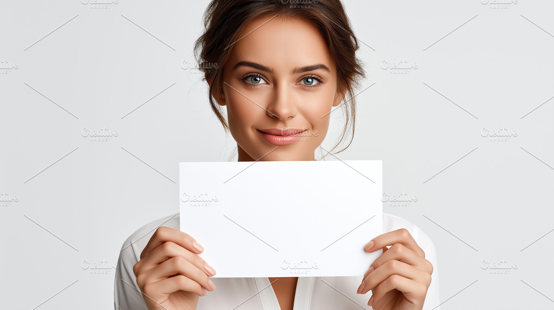 Woman with a gentle smile holding, a Person Photo by MistyDay