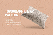 Pattern Topographic Map, a Pattern Graphic by Thirtypath Studio (Thumbnail 1 of 5)