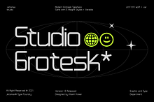Studio Grotesk - Modern Typeface