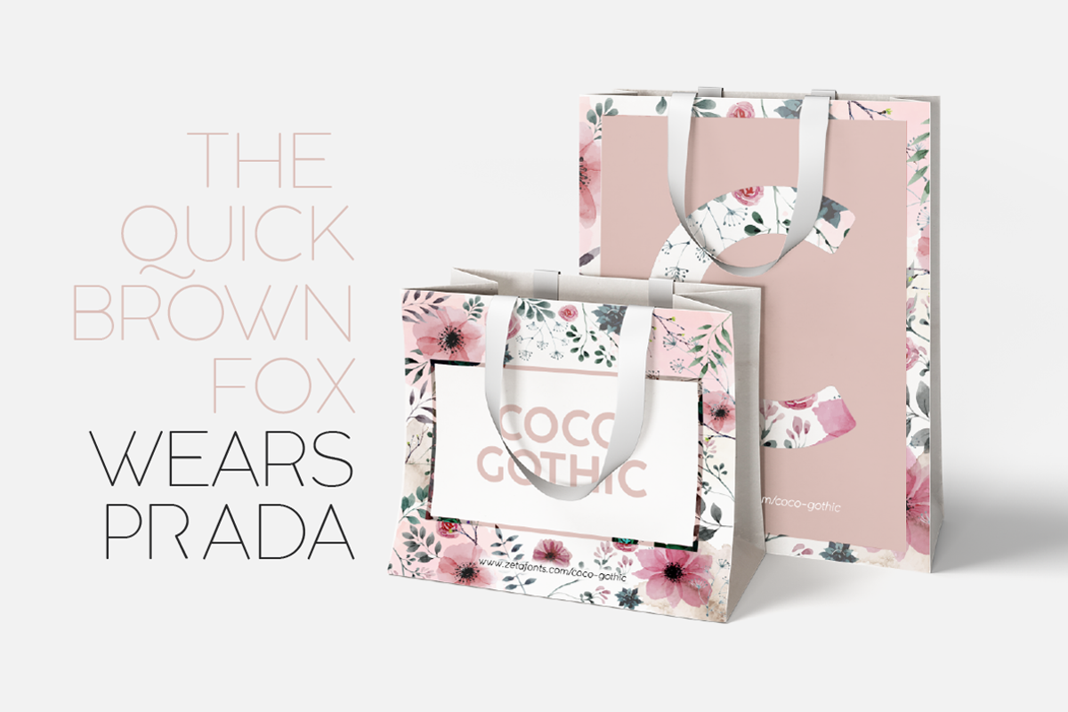 Coco Gothic - 36 fonts preview 6
