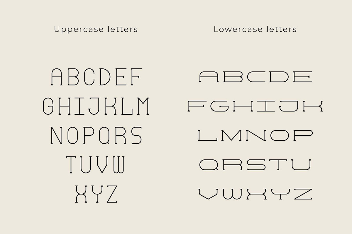 Monogram World Serif Elegant Wedding, a Serif Font by Headfonts (Photo 9 of 10)