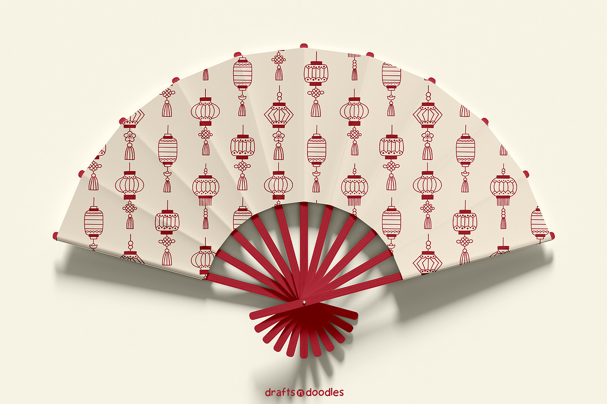 Chinese New Year Graphics Set, a Pattern Graphic by Drafts n Doodles (Photo 12 of 12)