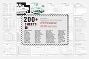 Portrait & Landscape Ultimate Plan, a Stationery Template by MNT-Creator (Thumbnail 1 of 7)
