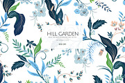 HILL GARDEN, Luxury Pattern design!, a Pattern Graphic by HannaStudio (Thumbnail 1 of 9)