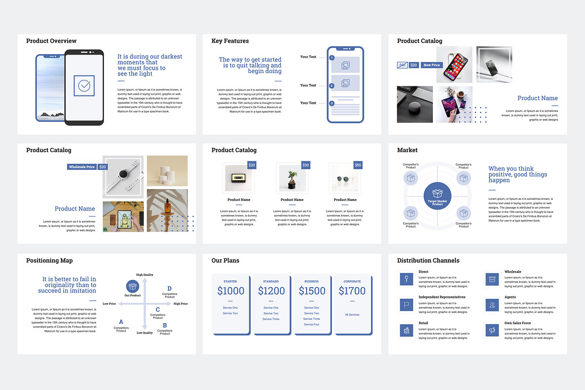 Basic Pitch Deck PowerPoint, a Presentation Template by JetzTemplates (Photo 4 of 5)