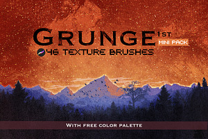 Grunge Texture Brushes For Procreate