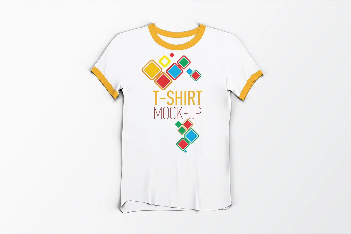 T-Shirt Mock-Up, a Shirt Mockup by DesignRushMarket (Photo 4 of 4)