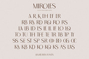 MIROLES, a Sans Serif Font by Penatic Studio (Thumbnail 9 of 10)