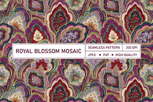 Royal Blossom Mosaic