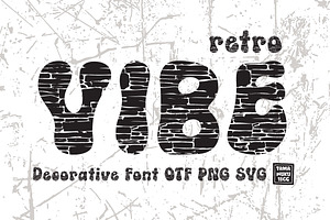 Retro Vibe OTF PNG SVG