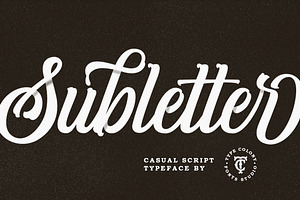 Subletter Script