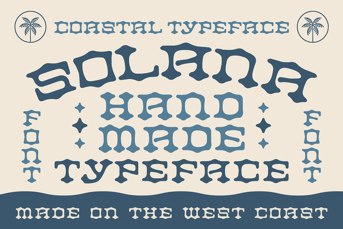 Solana Typeface | Costal Font, a Serif Font by NienowBrand (Photo 1 of 5)