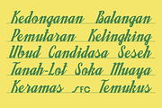 SFC West Paras - Script & Sans, a Script Font by Skilline Supply Co. (Thumbnail 6 of 12)