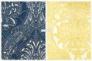 Decolux Art Deco Damask Patterns, a Pattern Graphic by Pink Linen (Thumbnail 4 of 10)