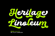 Black - Rounded Script Font, a Script Font by HRDR (Thumbnail 3 of 13)