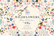 Wildflowers Collection, a Texture Illustration by Pati Paints (Thumbnail 1 of 14)