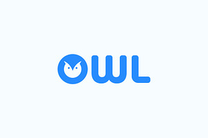 Owl Creative Wordmark Logo, a Branding & Logo Template by ika trisiana