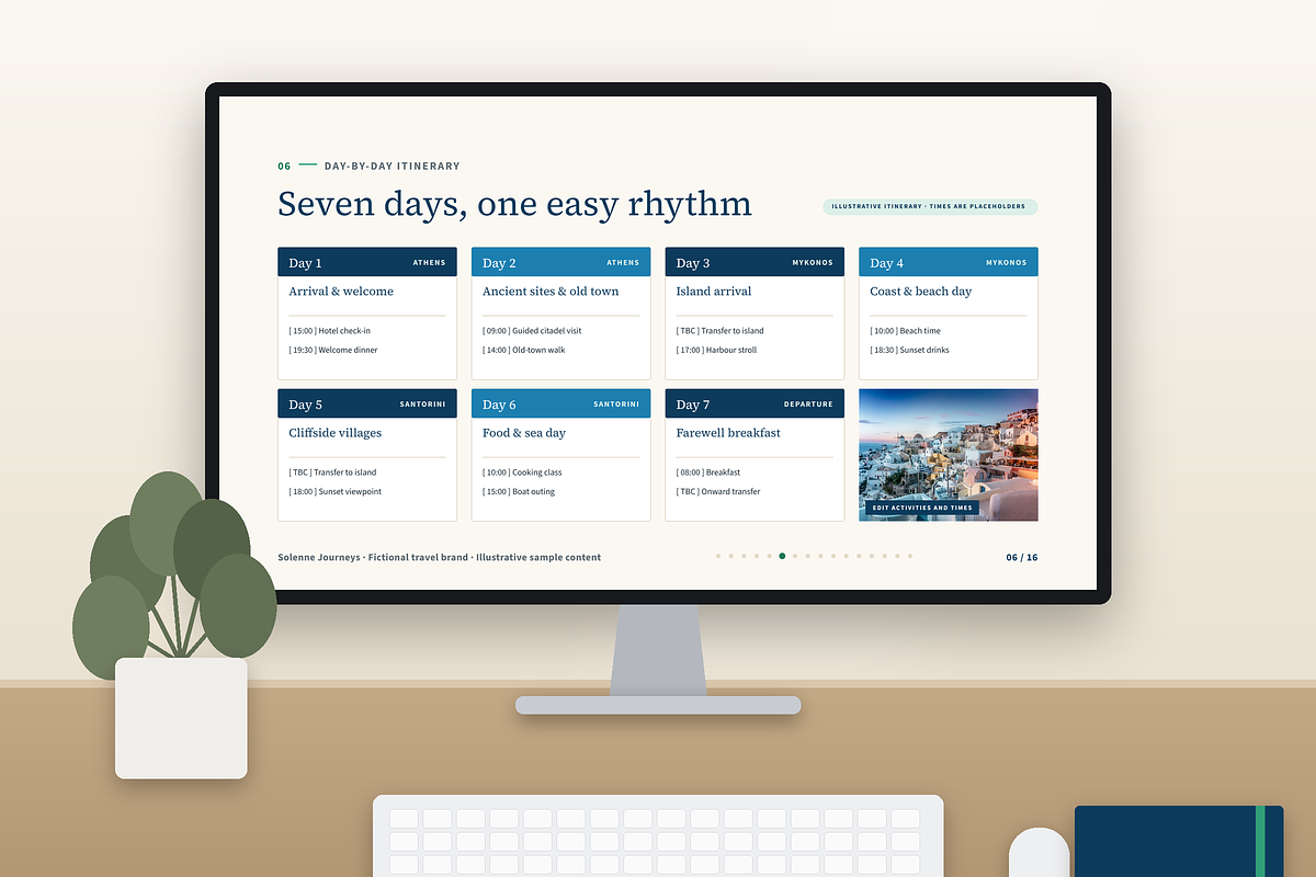 Travel & Tourism Presentation, a Presentation Template by novexora (Photo 3 of 5)