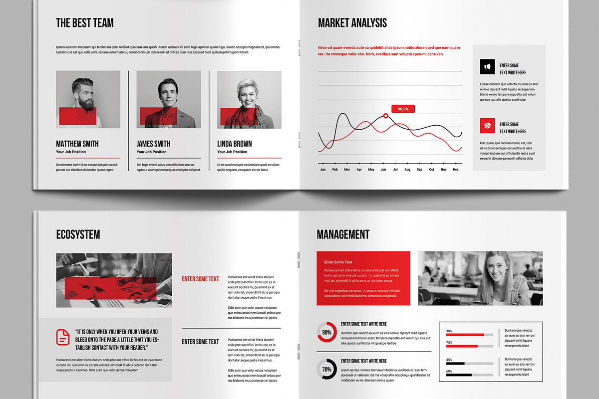 Creative White Paper Layout, a Brochure Template by MightyDesign (Photo 5 of 9)
