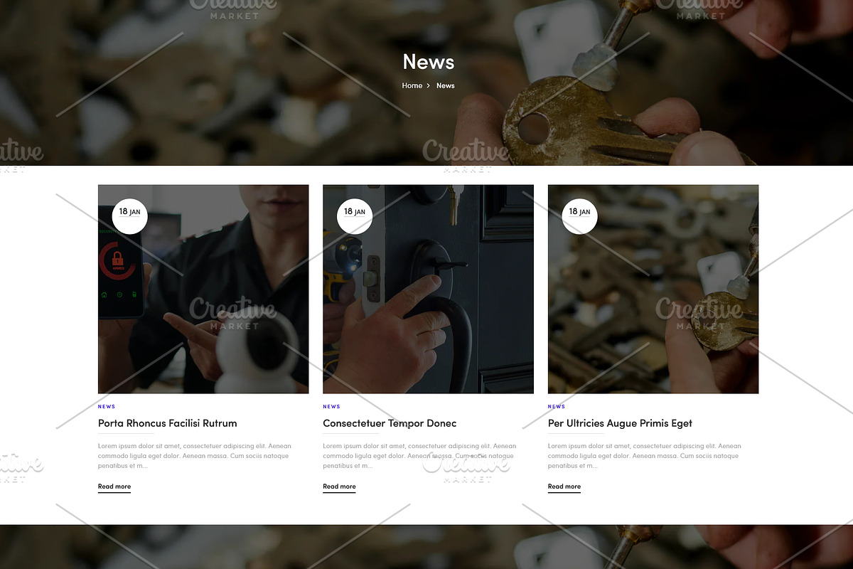 Locksmith & Security System Shopify, a Shopify Template by HasnainDEV (Photo 4 of 5)
