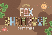 Fox Shamrock : 5 Font Styles, a Handwritten Font by Fox7 By Rattana (Thumbnail 1 of 13)