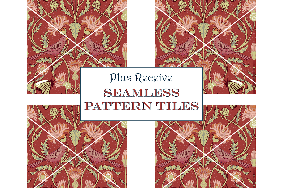 Autumn Boho Patterns Thistle Flowers, a Pattern Graphic by RachelStudio (Photo 7 of 10)