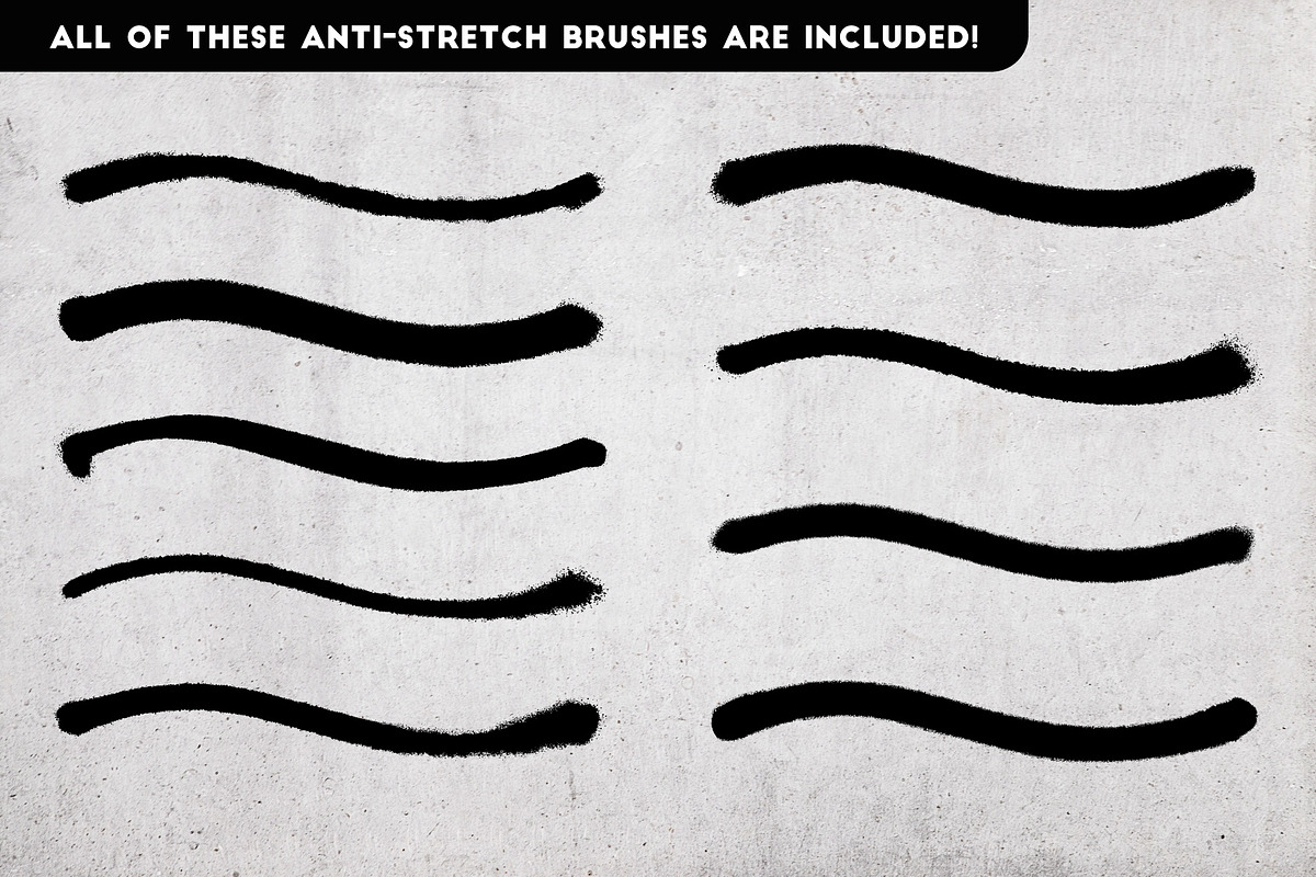 Spray Paint Brushes, a Brush Add-On by The Artifex Forge (Photo 7 of 9)