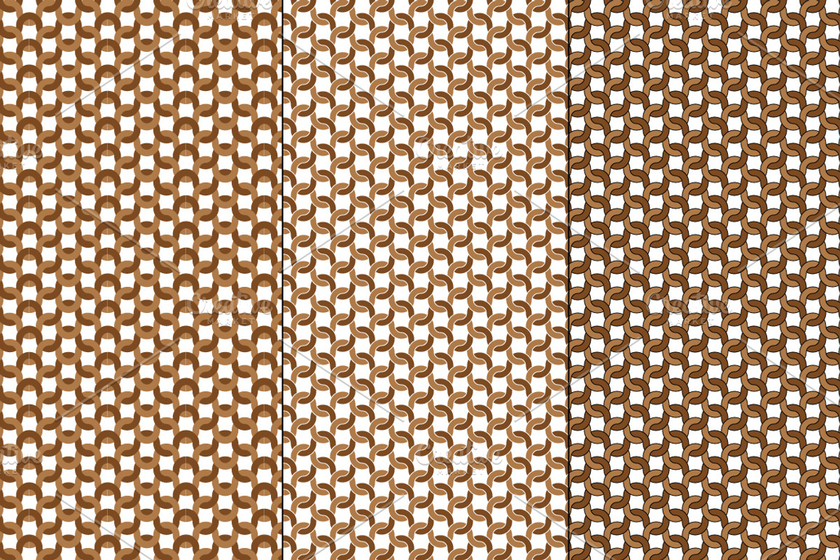 Interlocking Loops Seamless Patterns, a Pattern Graphic by Melissa Held Designs (Photo 4 of 4)