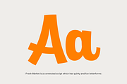 Fresh Market; Quirky Script, a Script Font by Eko Bimantara (Thumbnail 3 of 6)