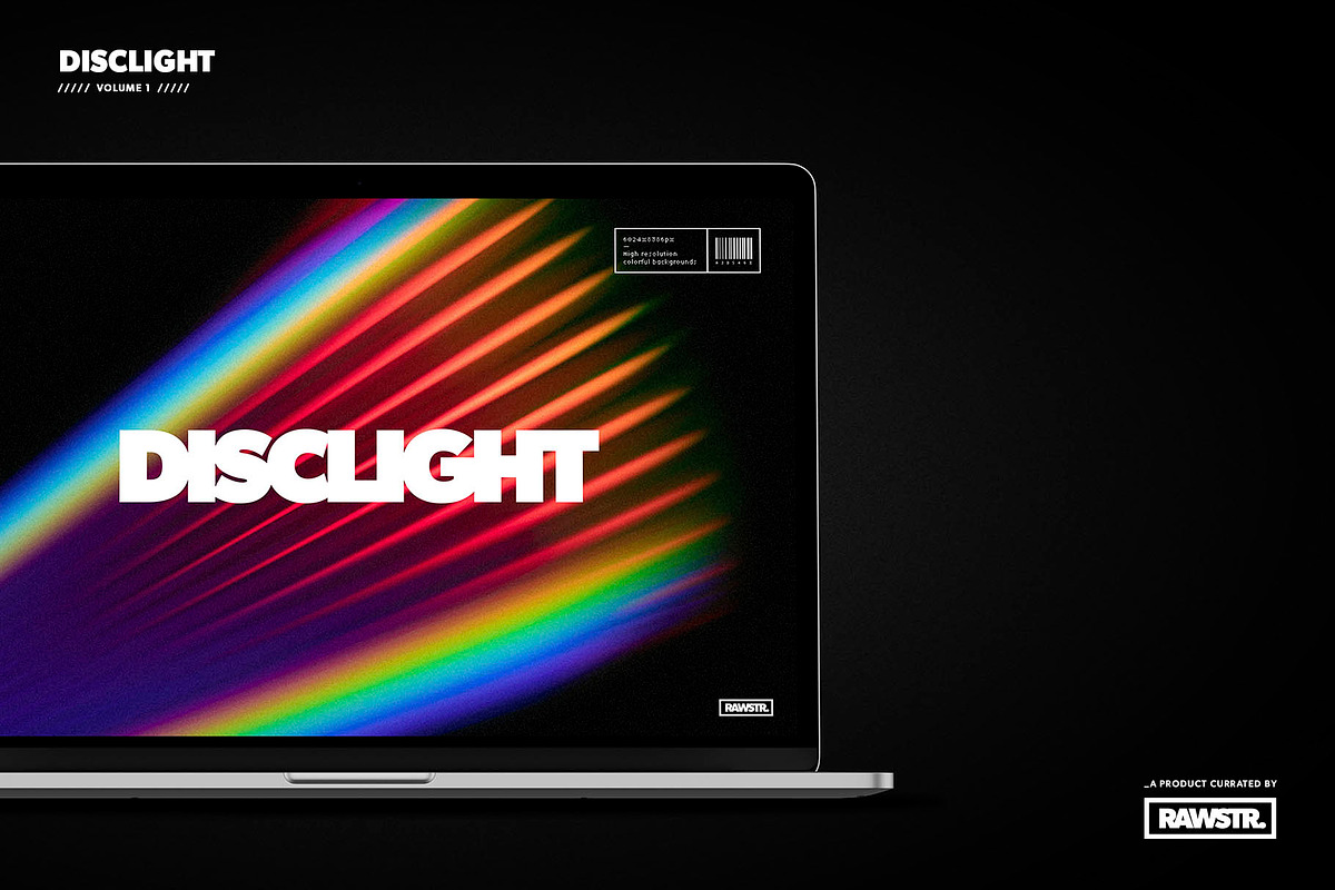 DISCLIGHT - Colorful backgrounds, a Texture Graphic by RAWSTR (Photo 7 of 7)