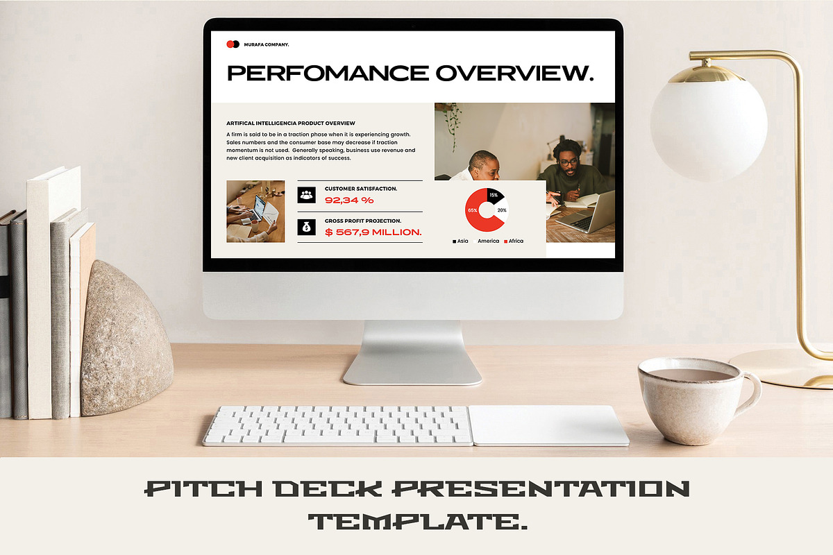 Pitch Deck Presentation, a Presentation Template by Occy Design (Photo 2 of 9)
