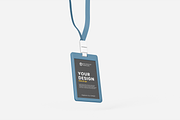 Lanyard / ID Card Holder MockUp PSD, a Merchandise Mockup by Akrinity Digital (Thumbnail 6 of 8)