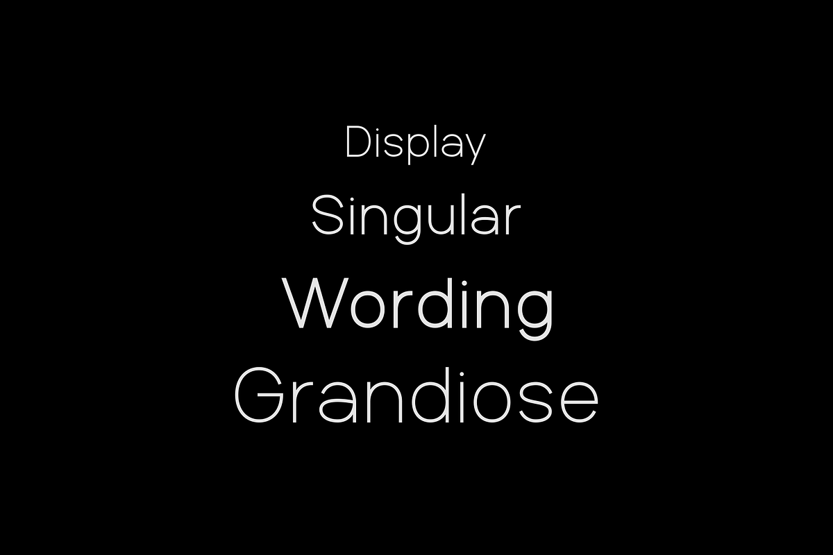 Aperta - Font Family preview 2