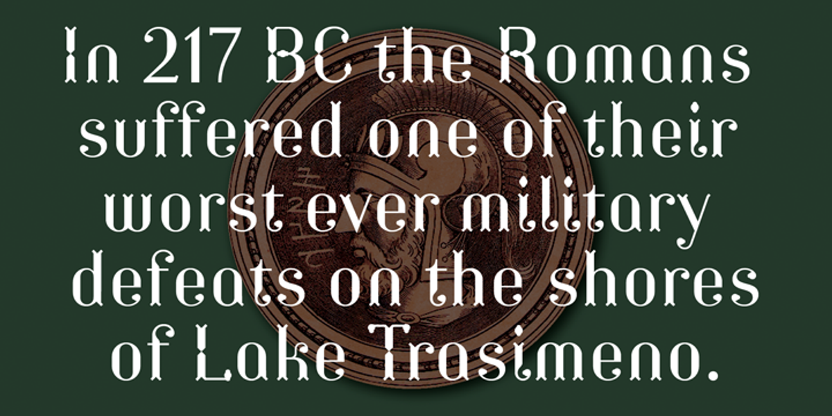 Umbria, a Font by TipografiaRamis (Photo 3 of 4)