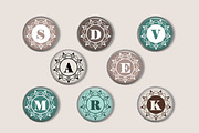 Dyla Monogram Font Duo, a Font by Digital Typeface Studio (Thumbnail 5 of 8)