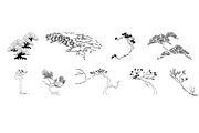 Bonsai Tree Elements, an Object Graphic by marukopum (Thumbnail 3 of 3)