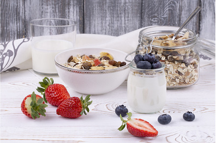 Healthy breakfast with homemade, a Food & Drink Photo by Diary of impressions
