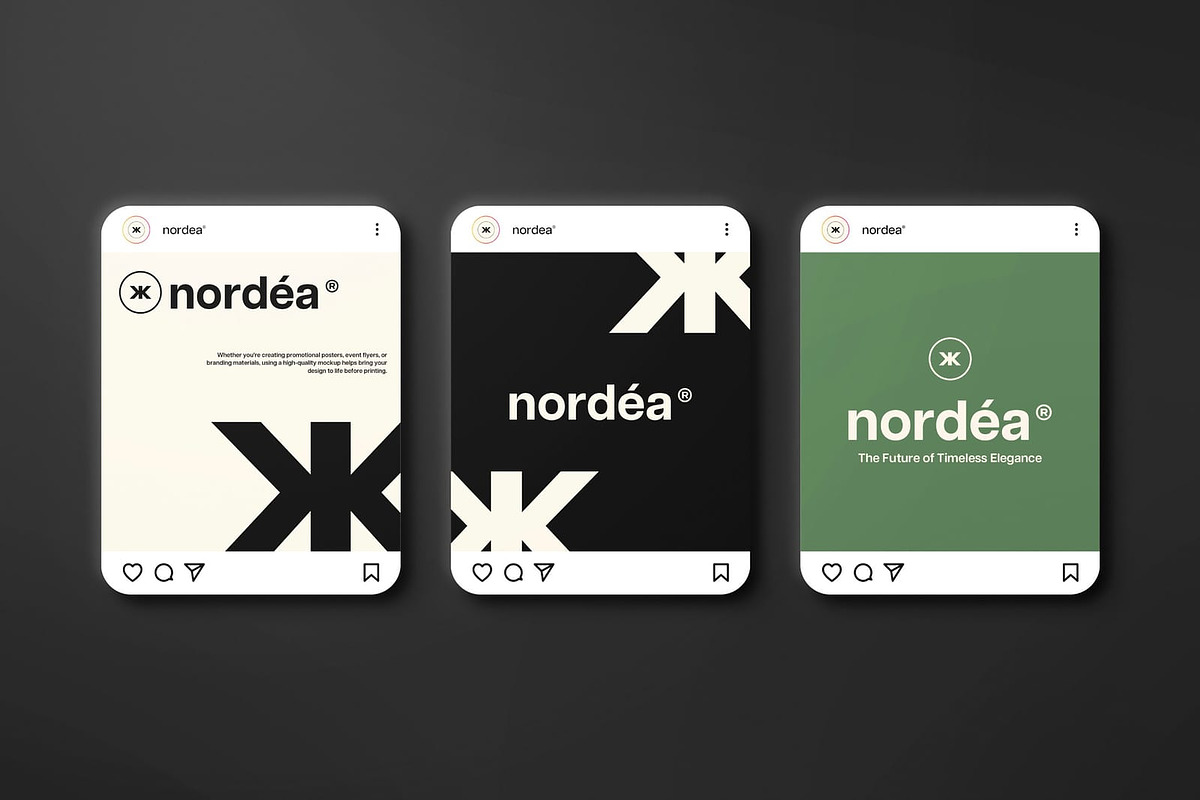 Nordea Branding Mockup, an Advertising Mockup by etigma.com (Photo 14 of 26)